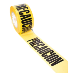 TRP BANDA PRECAUCION AMARILLA 3" X 1000'